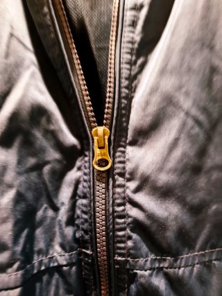 Cazadora Bomber Azul Hombre Talla XL