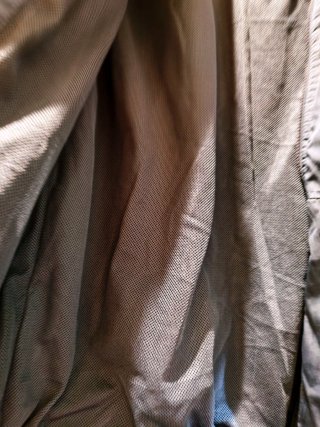 Cazadora Bomber Azul Hombre Talla XL
