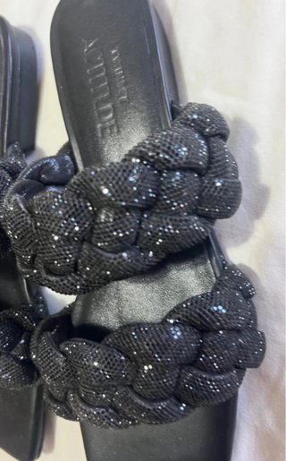 Sandali Twinset Nere con Strass