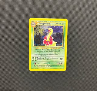 Pokemon meganium neo genesis holografico