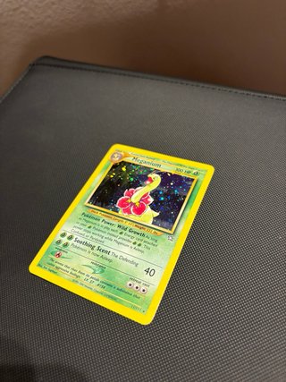 Pokemon meganium neo genesis holografico