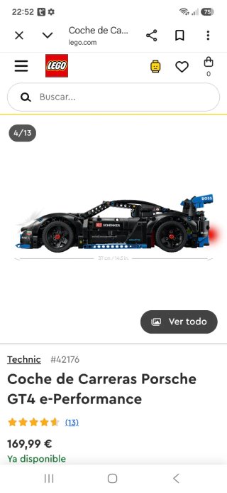 Lego Technic Porsche 42176