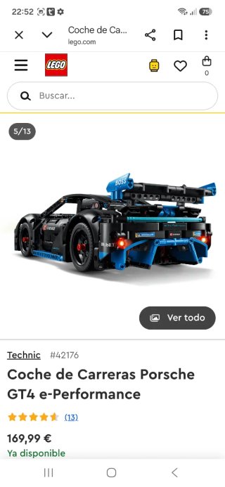 Lego Technic Porsche 42176