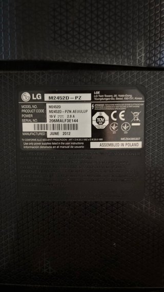 Monitor/TV LG 24”