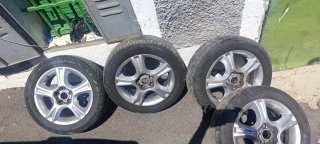 Llantas 15 5x100 con neumáticos