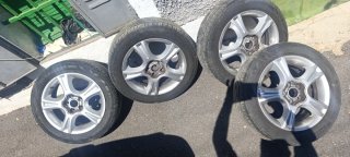 Llantas 15 5x100 con neumáticos