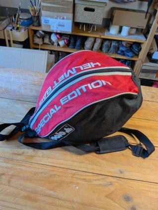 Casco de moto integral con visera