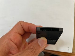 Sony Playstation 2 Ps2 Memory Card Originale Nera