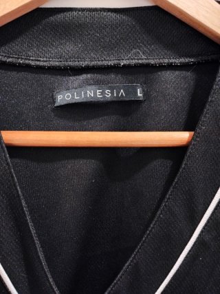 Camisa Beisbolera Negra New York