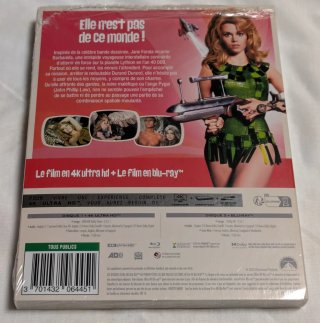 Barbarella UHD 4K Blu-ray