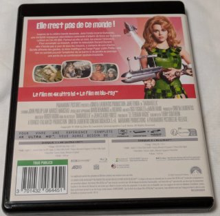 Barbarella UHD 4K Blu-ray