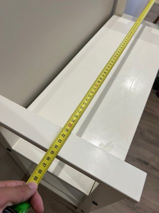 Banco y perchero Ikea entrada blanco