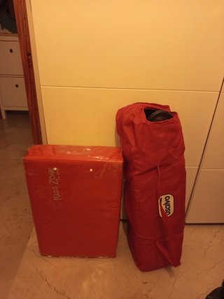 Cuna de viaje Asalvo con colchón