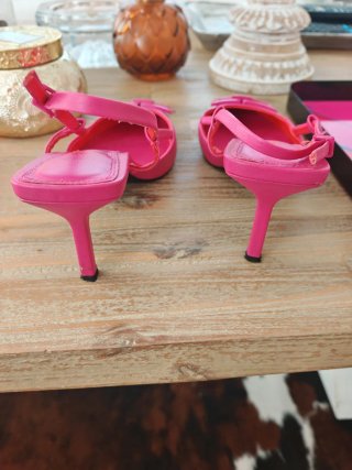 Sandalias Fucsia Talla 38