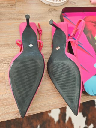 Sandalias Fucsia Talla 38