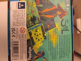 Lote 2 juegos mesa: SAIL y ESCAPA