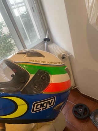 Casco AGV Ti-Tech (Pista) Vale Rossi Mugello 2005