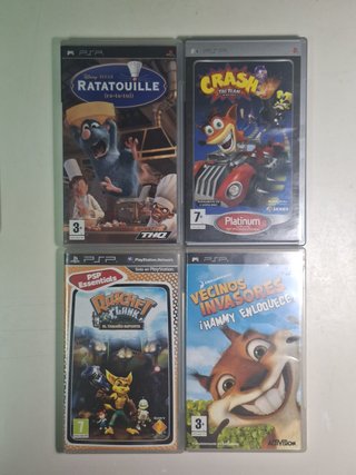 Lote 5 Juegos PSP