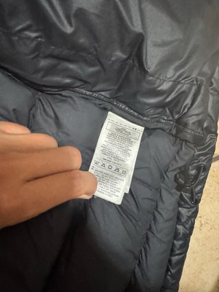 Giubbotto imbottito Adidas nero