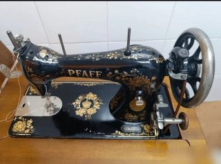 Máquina Coser PFAFF año 1911.Vintage,149€ Envio!