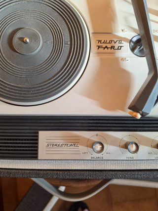 Giradischi Fonovaligia Vintage Anni '60 con Casse