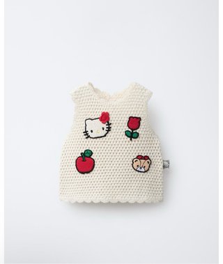 Zara Top Crochet Hello Kitty 86cm Nuovo
