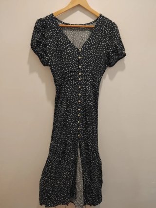 Vestido vintage estampado floral