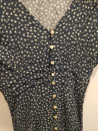 Vestido vintage estampado floral