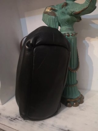 Bolso Piel Negro Massimo Dutti