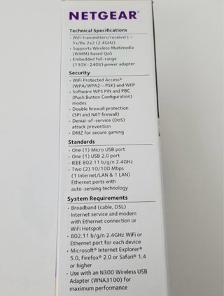 NETGEAR Trek N300 Travel Router PR2000