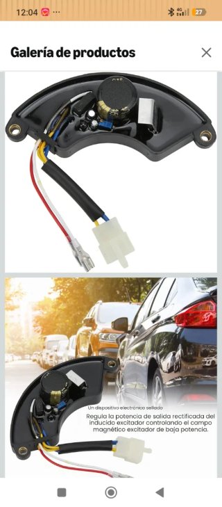 Regulador Grupo Electrógeno