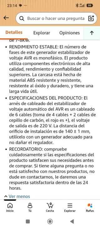 Regulador Grupo Electrógeno