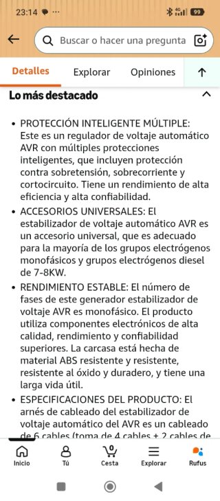 Regulador Grupo Electrógeno