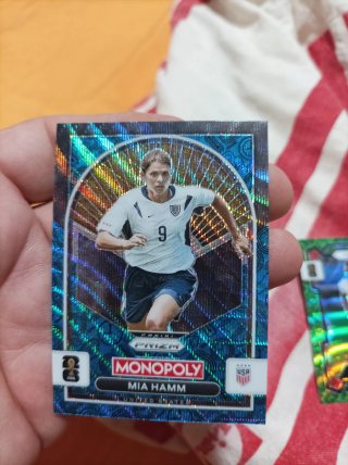 Cromo Panini Prizm Monopoly Mia Hamm