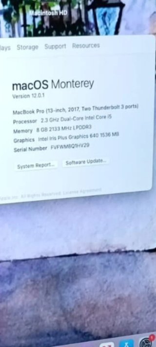 MacBook Pro 13 2017 Gris Espacial