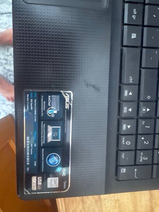 Portátil Asus Negro