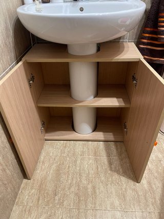 Mueble bajo lavabo madera