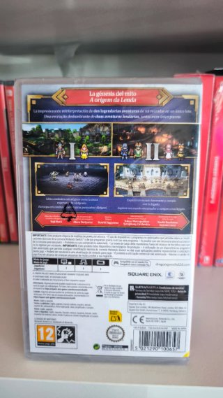 Dragon Quest I & II HD-2D Switch Precintado