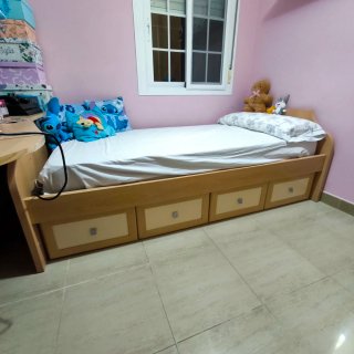 Cama nido con cajones + escritorio