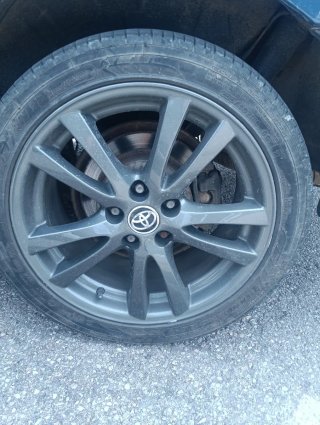 Cambio llantas 18 pulgadas Toyota