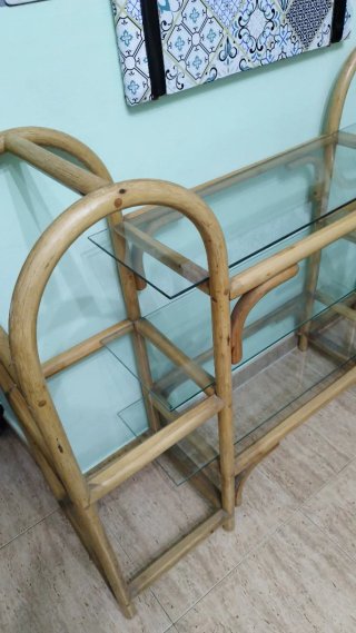 Recibidor bambú y cristal SOLO MAÑANA!