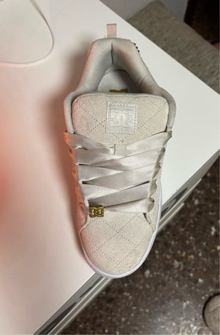 DC Shoes Court Graffik SE Beige Dorado