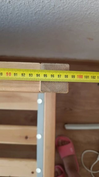 Cama de madera 90cm