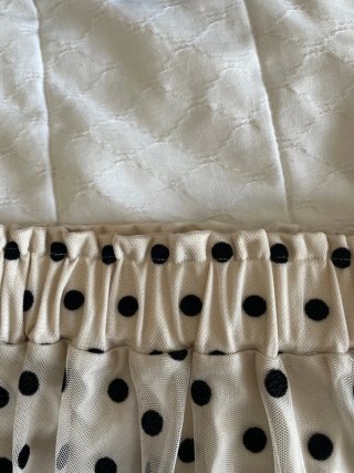 Falda tul lunares Stradivarius Talla S