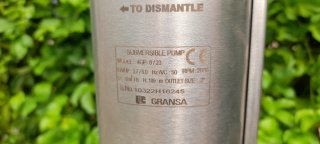 Cuerpo Bomba Sumergible 5HP