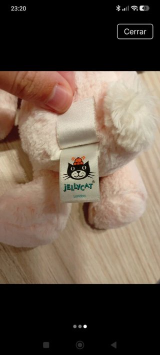 Conejito Peluche Rosa Jellycat