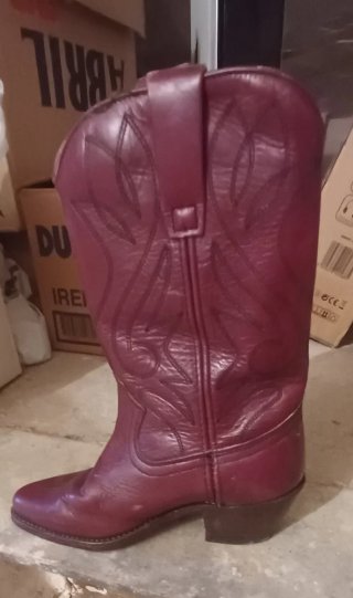 Botas Sancho Abarca granates