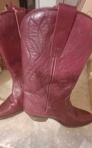 Botas Sancho Abarca granates