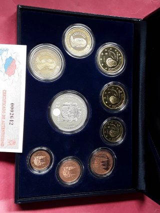 ESTUCHE FNMT COLECCION MONEDAS 2003 PROOF
