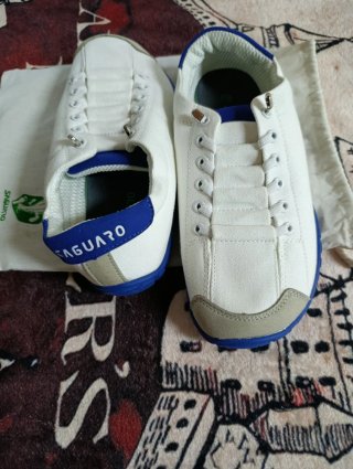 Zapatillas Saguaro Blancas y Azules Nuevas